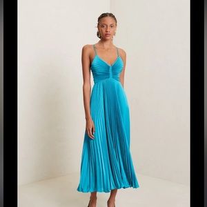 A.L.C. Gemini dress in Tile Blue, size 4.